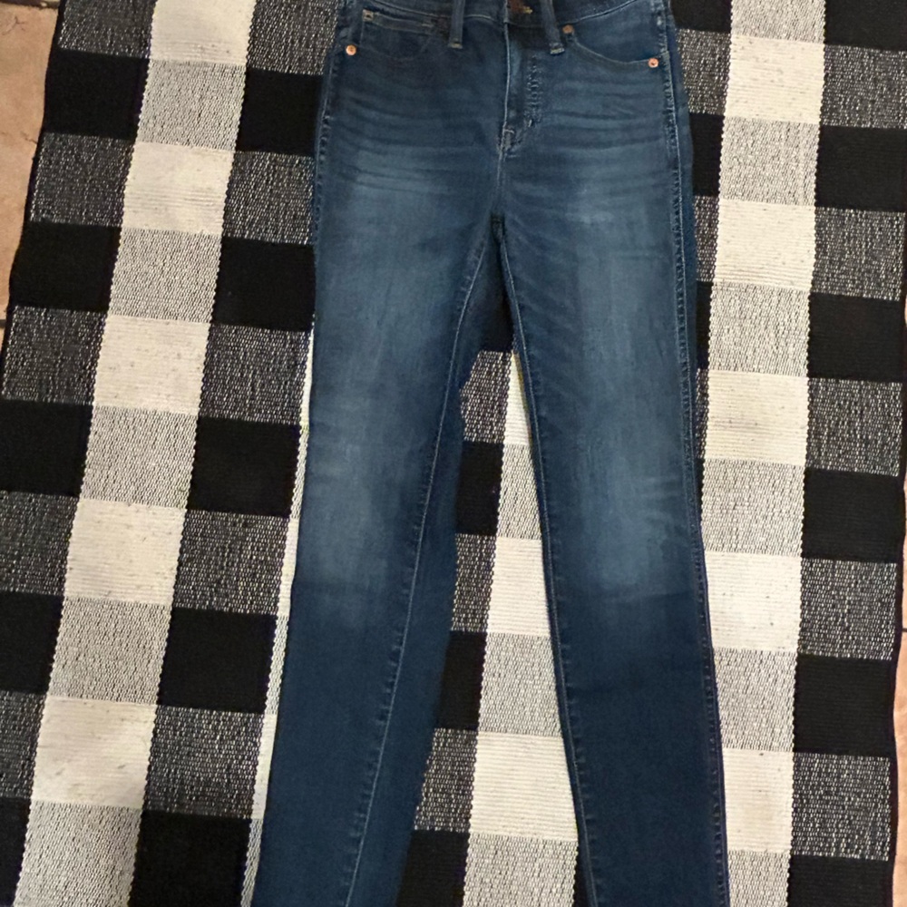 Madewell High Rise Women Jeans in Dark Blue